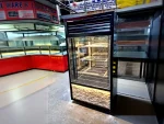 4-Shelf 100X85x190 Cm Refrigerated Vertical Kebab Meat Butcher Cabinet - Image 2