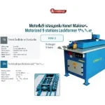 EKM 12 Motorlu 9 İstasyonlu Kenet Makinası