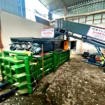 Pet Puffed Pet Baling Press