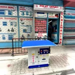 46X150x92 Cm 2-Outlet Self-Contained Wide Ironing Board