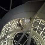 2S Machine Mono Rail Facade Cleaning Systems 120 Kg / 240 Kg