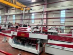 8-Head Flat Vertical Glass Edging Machine / Esen DR8