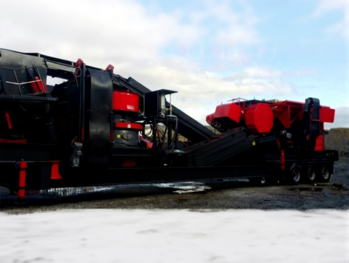 7ry3zs94vdrmw0cvba898nvk7m 200-250 Ton/Hour Crushing Screening Mobile Crusher Plant - Image 1