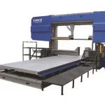 1000 mm Semi-Automatic Hydraulic Column Band Saw Machine