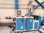 Ø 90 Mm Single Screw Plastic PVC Profile Extruder