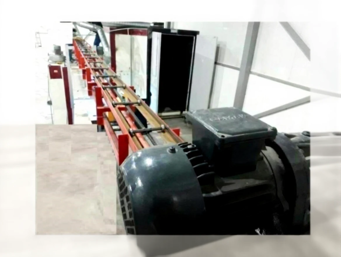7vy5qdktp9rmy0cvdaaa9znseg Conveyorized Electrostatic Powder Coating Cabin - Image 1