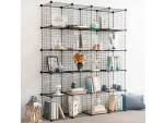 HOD 20 Compartment Multi-Purpose Metal Wire Cabinet Organizer - Image 8
