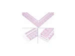 L-Square Triangle Thin Plastic Ruler Set - Image 2