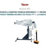IKD-M 1.0 Special Design and Embossing Deep Throat Cord Machine