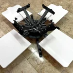 4 Color 4 Station T-Shirt - Textile Octopus Screen Printing Machine