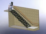 Stairlift Wheelchair Lift for Disabled with Stairs Climbing Chair - Image 2