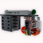 1400mm Sleave Gearless Drum Flexo Printing Machine