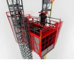2000 Kg Cargo and Personnel Exterior Elevator