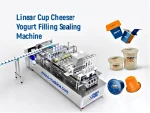 10000 pieces/hour Linear Cap Cheese Yogurt Filling Machine