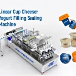 10000 pieces/hour Linear Cap Cheese Yogurt Filling Machine