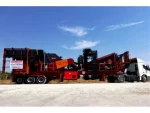 180 Ton / Hour Mobile Stone Crushing Screening Plant