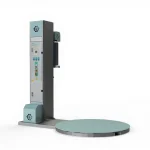 Automatic Pallet Stretch Wrapping Machine With Mechanical Pre-Stretching