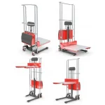 400 Kg 1415 Mm Mini Semi-Electric Stacker