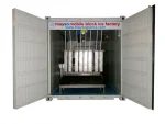10,000 Kg/Day Mobile Container Type Mold Ice Machine