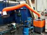2800 m3 / Hour Single Arm Dust and Welding Fume Extraction Machine - Image 5