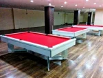 Red Cloth White American Pool Table - Lb-Kbam - Image 5