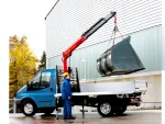 2 Ton (5 Mt.) Vehicle Mounted Boom Mobile Crane - Image 2