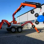 4110 Kg (16 m) Articulated Trailer Crane