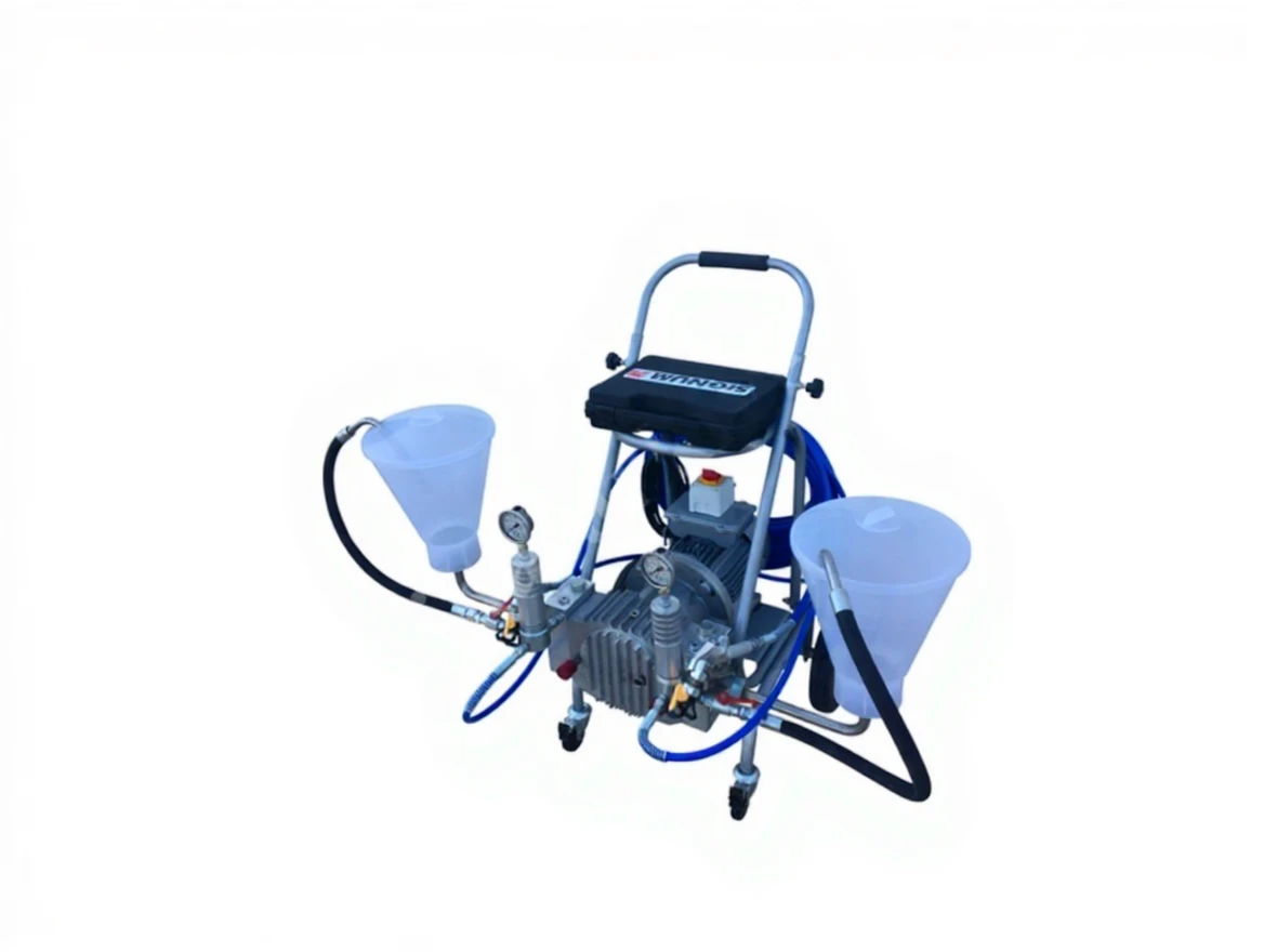 8csfkthm1nrma0cv2wxb7xd9mg De160 Electric Airless Single Eye Twin Paint Pump - Image 1