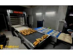 1050 Pieces / Hour Stone Based Tube Oven And Robot Automation System