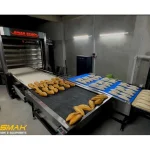 1050 Pieces / Hour Stone Based Tube Oven And Robot Automation System