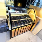 120 Cm 14 Compartment Dome Glass Refrigerated Salad Bar