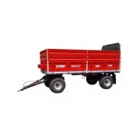 Two-Axle Rotating Type 6 Ton Trailer