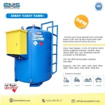 3000 Lt Above Ground Vertical Pump Equipped Fuel Tank