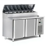 Pizza Salad Refrigerator with 2 Doors