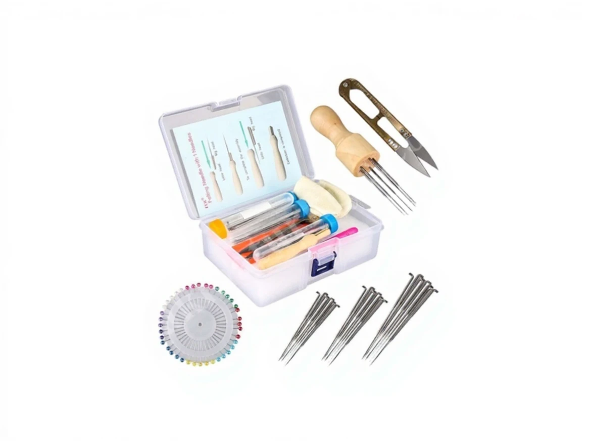 8j6ev1bfpsrmr0cvzkxbekd4h0 Needle Set For Felting Wool - Image 1