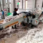 1250-1500 Kg/Hour Fiber Cutting Machine