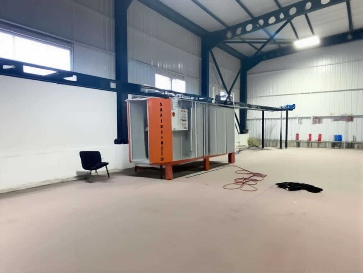 8p874kzmjnrmy0cvd72s2143nr Twin Powder Coating Cabin with 3+3 Filtered Conveyor - Image 1