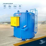 5000 Lt Above Ground Vertical Fuel Tank, Pump Equipped