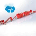 1000 Kg/Hour Plastic Waste Recycling Plant