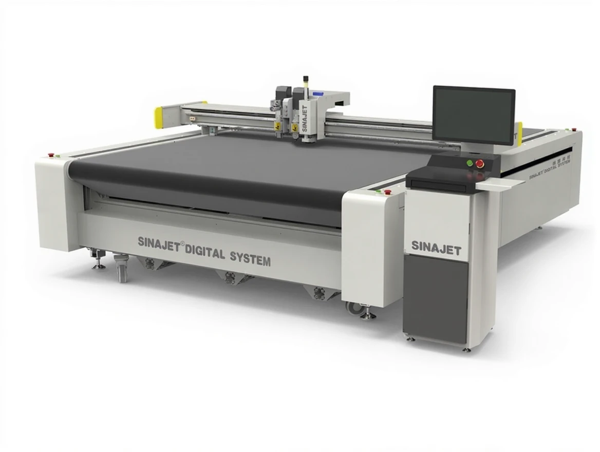 8vcgbxjjkhrmw0cvqj6a21ypfc DG Model Sinajet (Plotter) Automatic Feed Cardboard Box Label Cutting Machine - Image 1