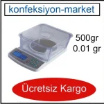 500 Gr (0.01 Gr Precision) Digital Scale with Jar