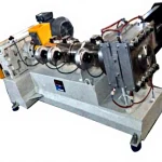 Ø150 Mm 400-600 Kg/Hour Plastic Granule Extruder