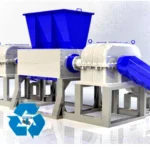 Double Shaft and Double Gearbox Shredder Plastic Shredder