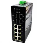 Longline Industrial Switch L3 Poe Gigabit Ethernet Full Managed Switch