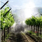 1200 Litre Polyethylene Tank Pull Type Turbo Sprayer