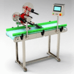 200mm Conveyor Top Label Pasting Machine