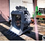 25-30 Ton Excavator Drum Screening Bucket