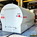 Above Ground Fuel Tank with a Capacity of 12,000 Liters