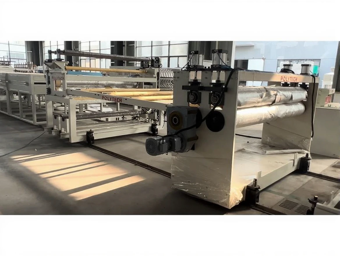 98h6sqphbdrmy0cvmfgr5cm438 PC Corrugated Sheet Production Extrusion Machine - Image 1