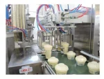 Catta27 4200 Pieces / Hour Rotary Ice Cream Bowl Filling Machine - Image 3